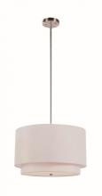 Trans Globe PND-802 IV - 3LT PENDANT-18"" DOUBLE SHADE-